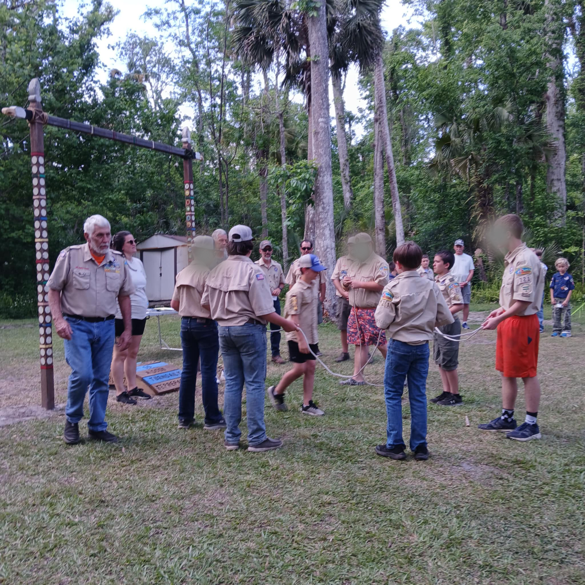 Troop Accepting Cross Over